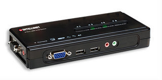 Intellinet 4-Port Compact KVM Switch – image 4