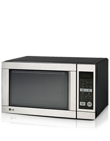 LG MH-5744JL microwave Black, Silver
