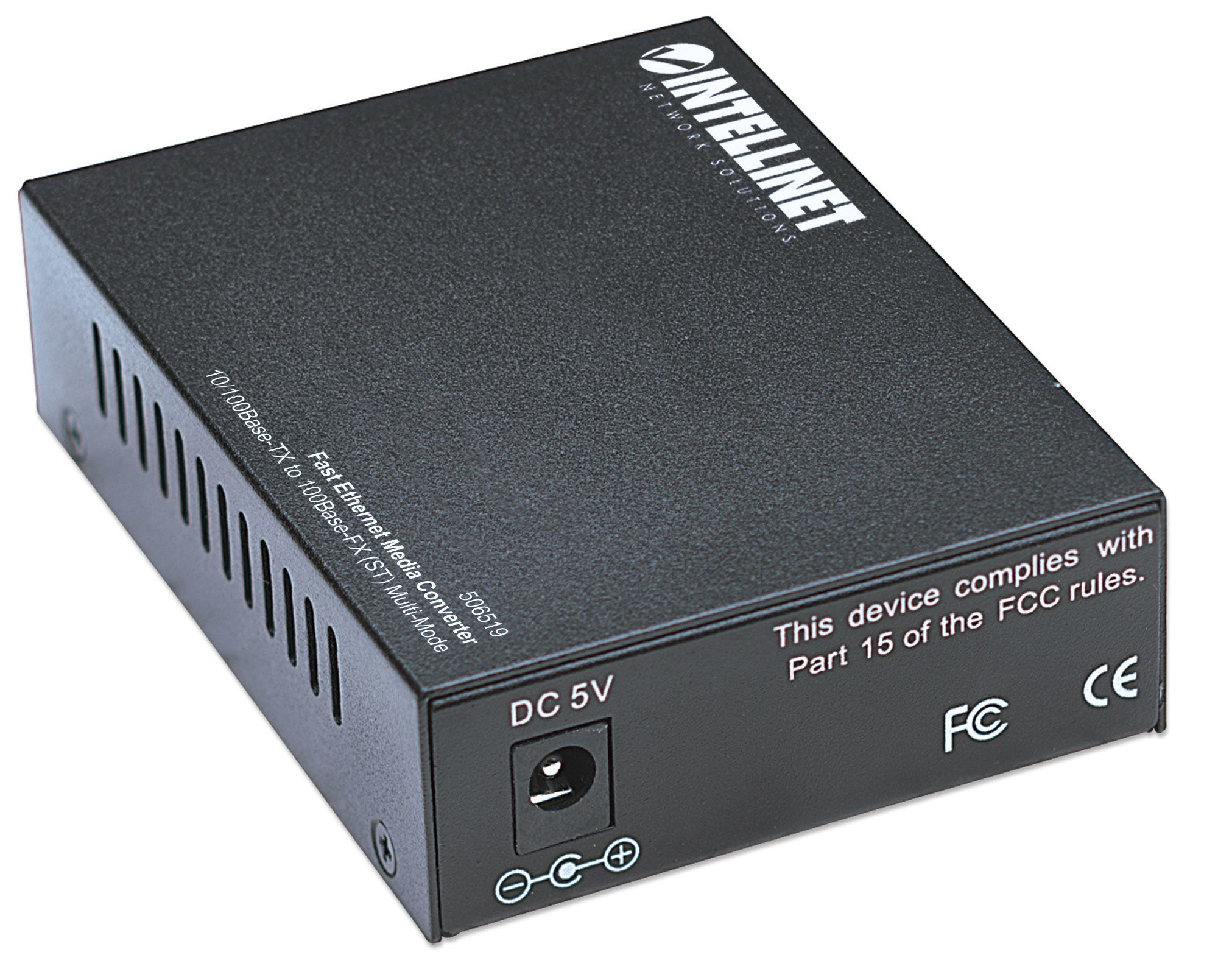 Intellinet Fast Ethernet Media Converter, 10/100Base-Tx to 100Base-Fx (ST) Multi-Mode, 2 km (1.24 mi) – image 5