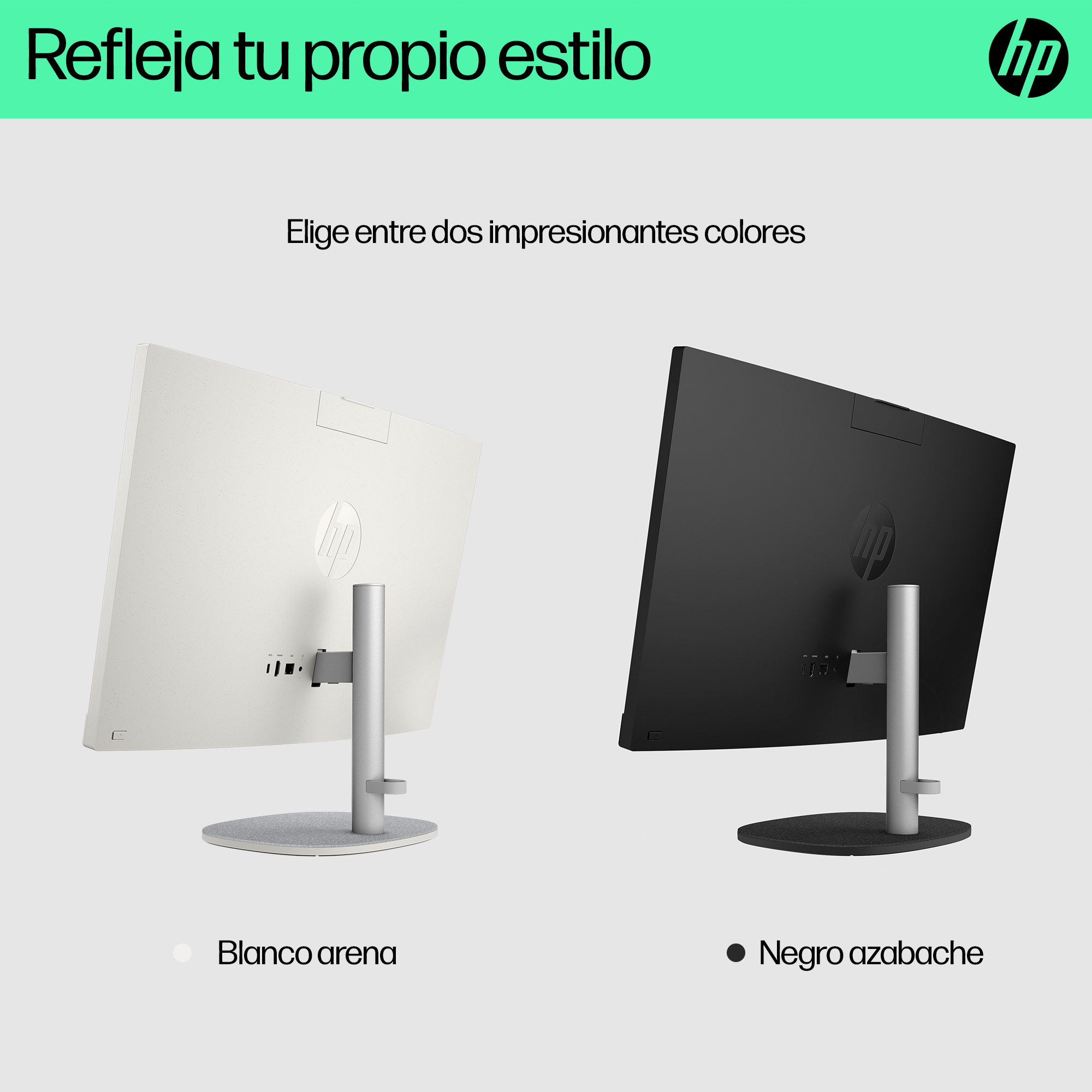 All in One - HP 24-cr0161ns 23,8" Full HD, AMD Ryzen™ 5 7520U, 16 GB RAM, 512 SSD, Gráficos Radeon™ 610M, Sin Sistema Operativo, Blanco - imagen 13