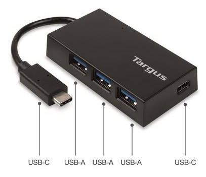 Targus ACH922EU interface hub USB 3.2 Gen 1 (3.1 Gen 1) Type-C 5000 Mbit/s Black – image 3
