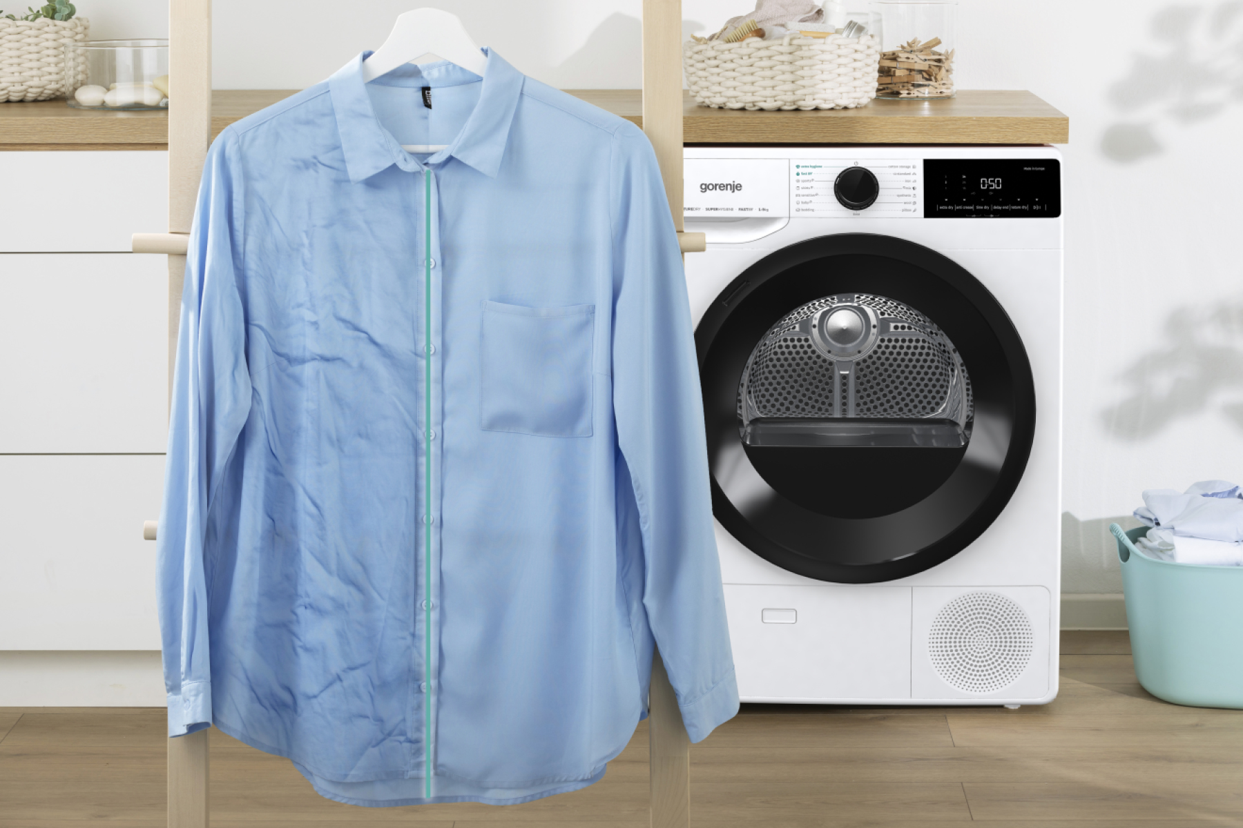 Gorenje DNA82 tumble dryer Freestanding Front-load – image 4