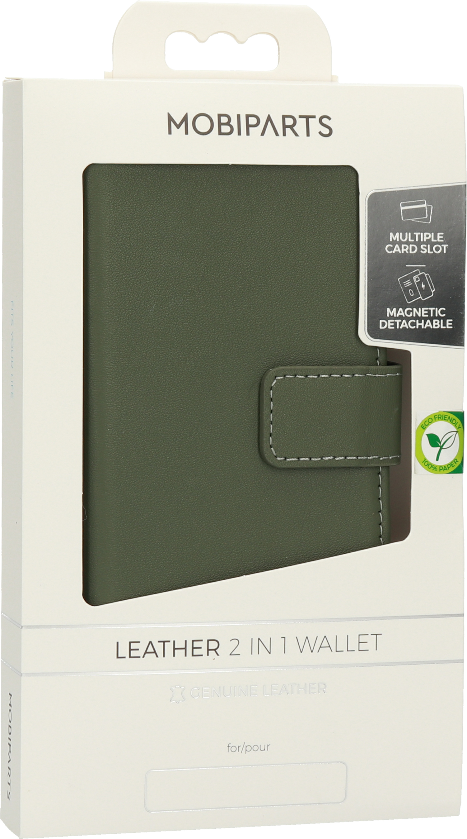 Mobiparts Leather 2 in 1 Wallet Case Apple iPhone 14 Green – image 9