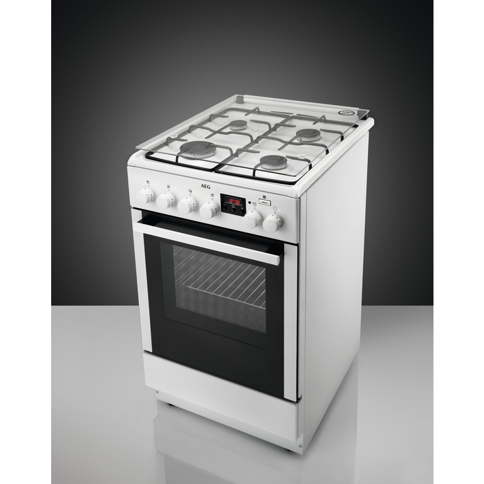 AEG CKB56470BW Freestanding cooker Electric Gas White – image 3