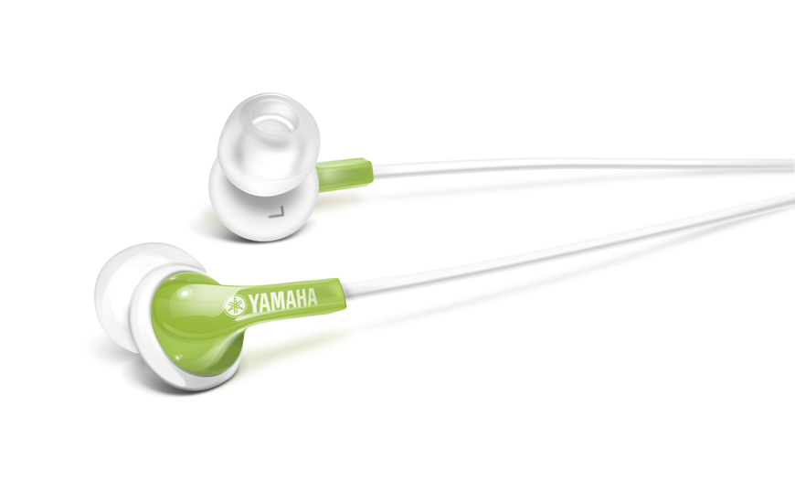 Yamaha EPH-20 Headphones Wired Green, White image 2