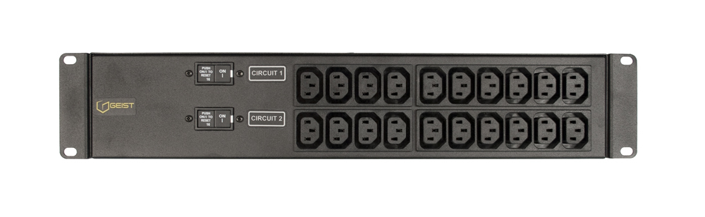 Vertiv EG2XPR206-103C13PS6-IP44 power distribution unit (PDU) 20 AC outlet(s) Black