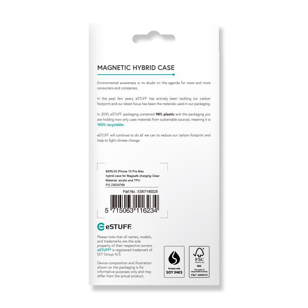 eSTUFF ES67140028 mobile phone case Cover Transparent – image 8