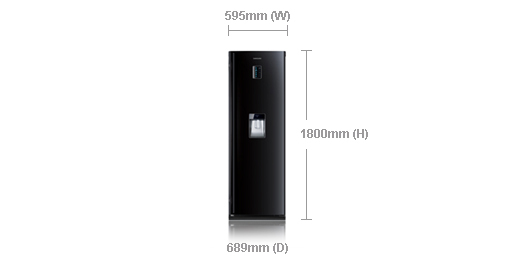 Samsung RR82PBBB fridge – image 2