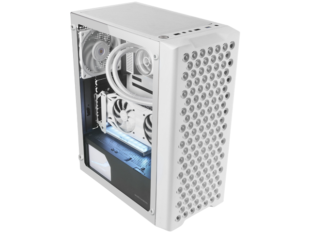 Mars Gaming MC-iPRO Midi Tower White image 2