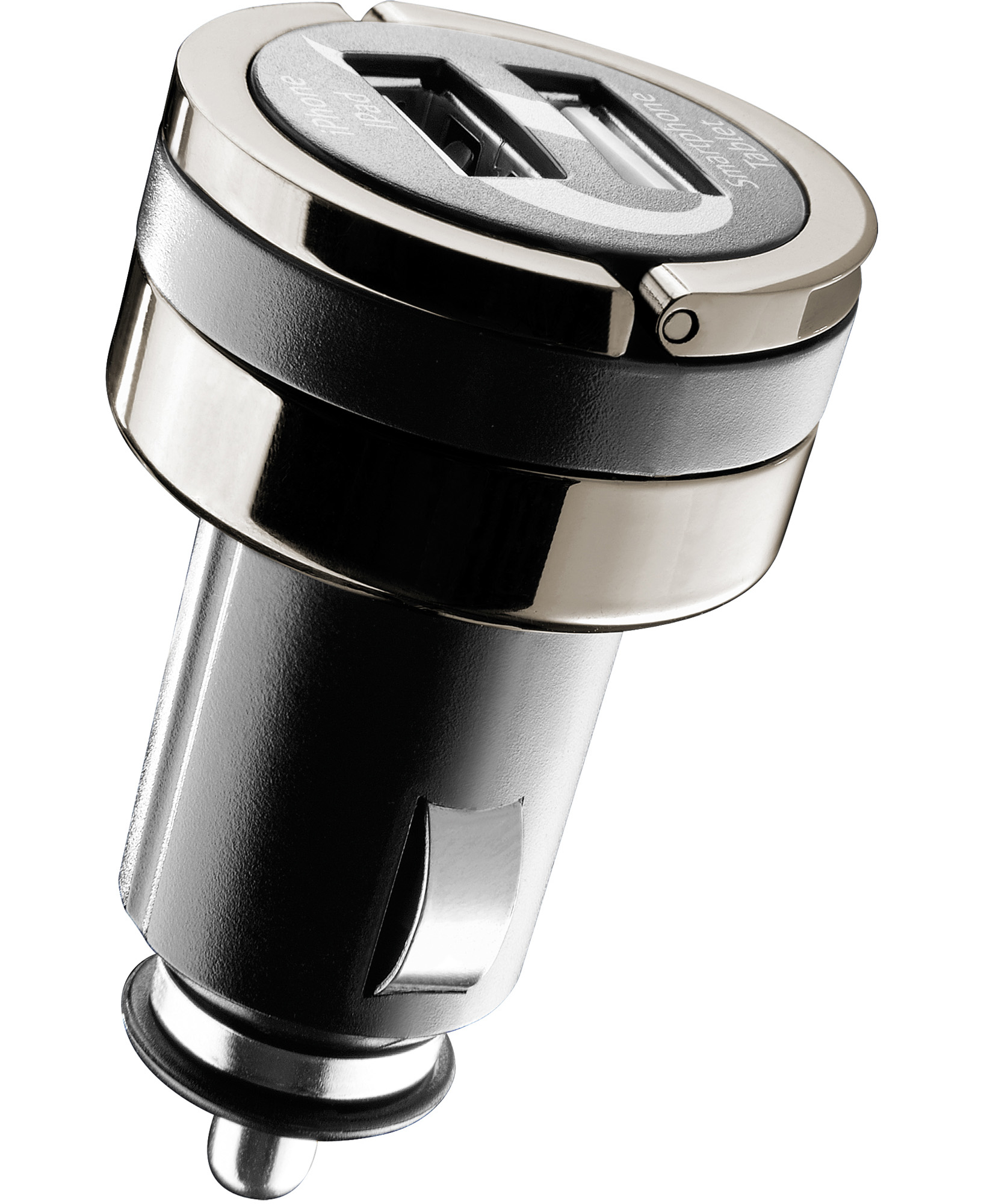 Cellularline USB Car Charger Dual Plus - iPhone, Samsung, Xiaomi, Oppo and other Smartphones and Tablets – image 2