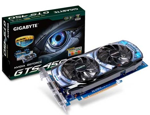 GIGABYTE GV-N450OC2-1GI graphics card GeForce GTS 450 – image 2