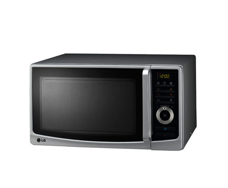 LG MH-6693NS microwave Black, Silver Countertop – image 2