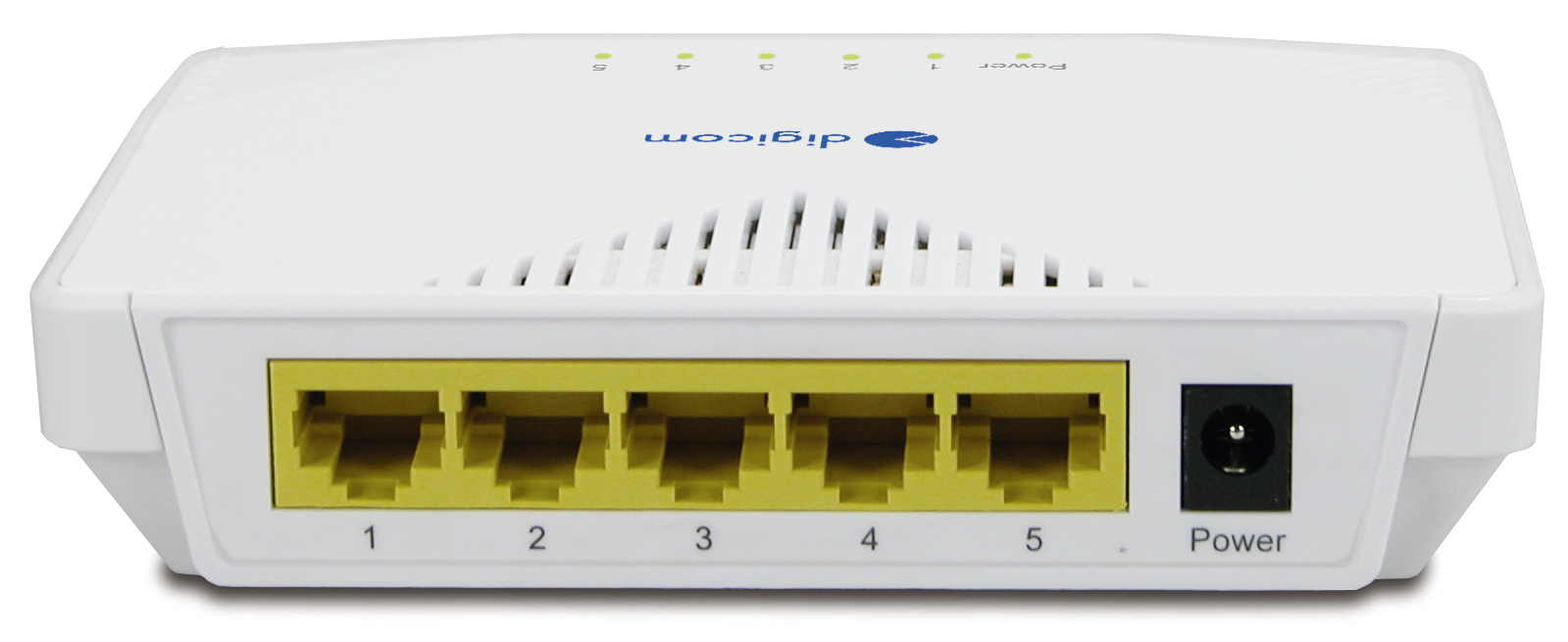 Digicom SWG05-T01 Unmanaged Gigabit Ethernet (10/100/1000) White – image 2