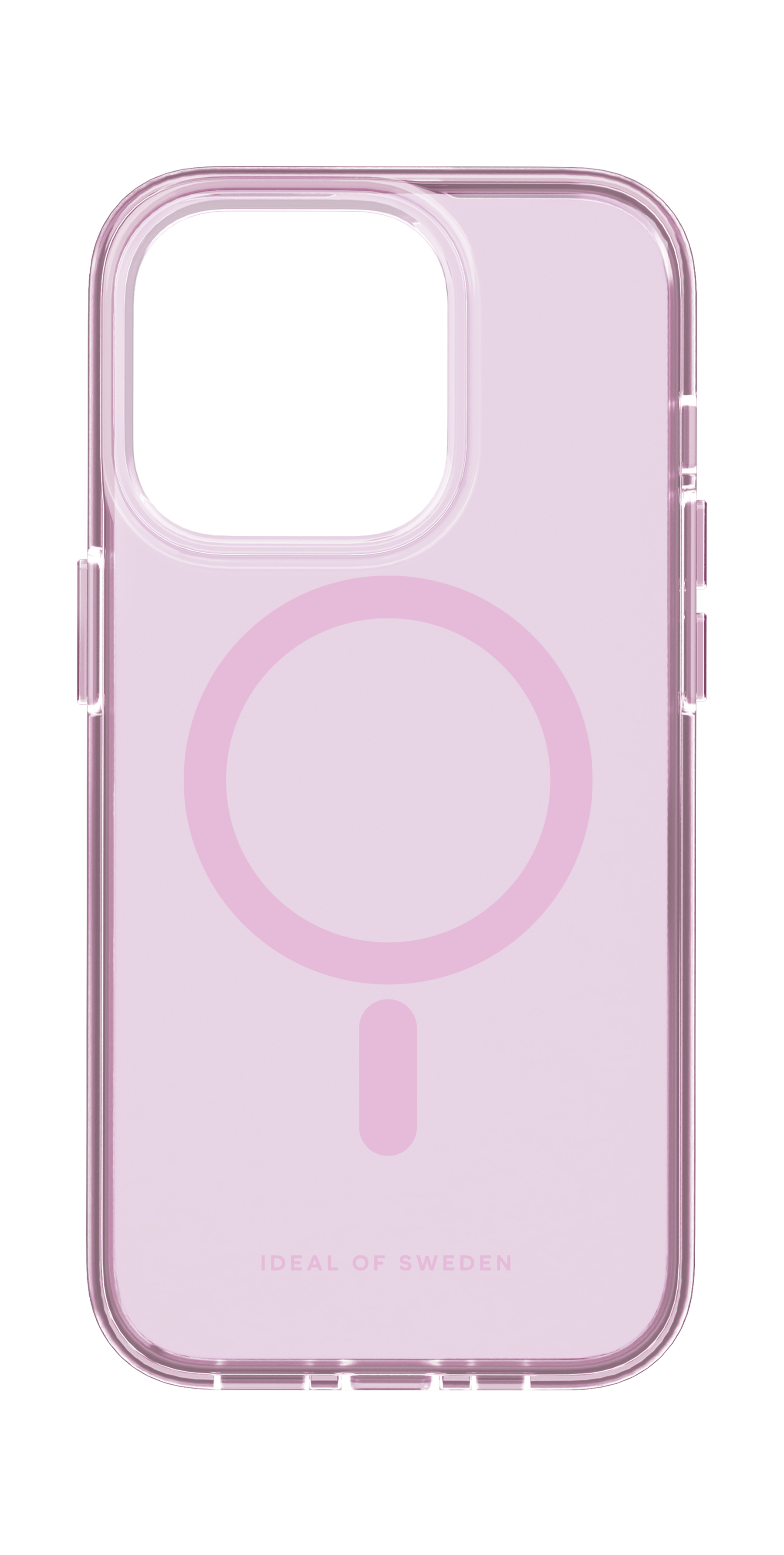 iDeal of Sweden Clear Case MagSafe iPhone 14 Pro Light Pink