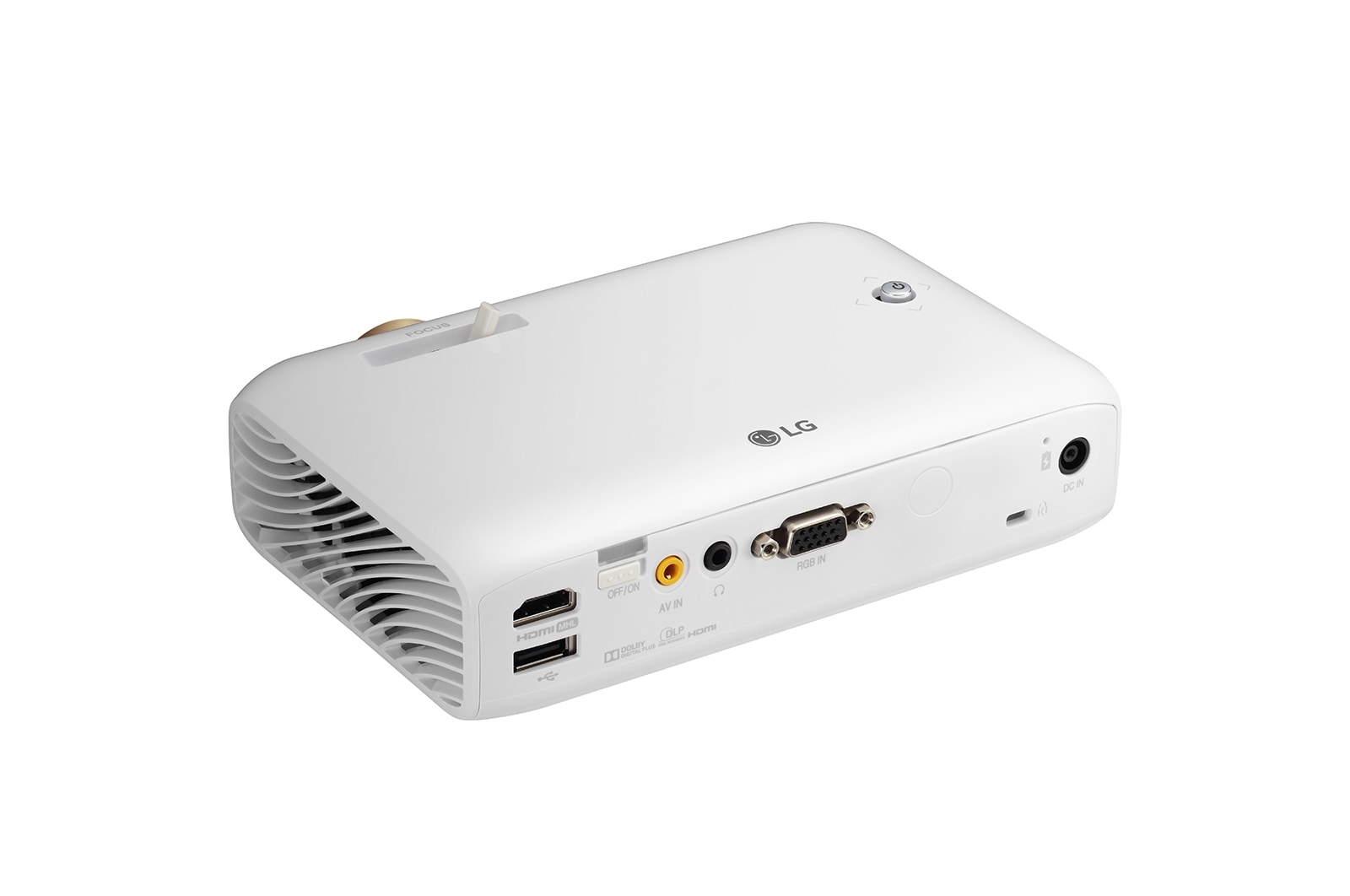 LG PH510PG data projector Standard throw projector 550 ANSI lumens LED 720p (1280x720) White – image 7
