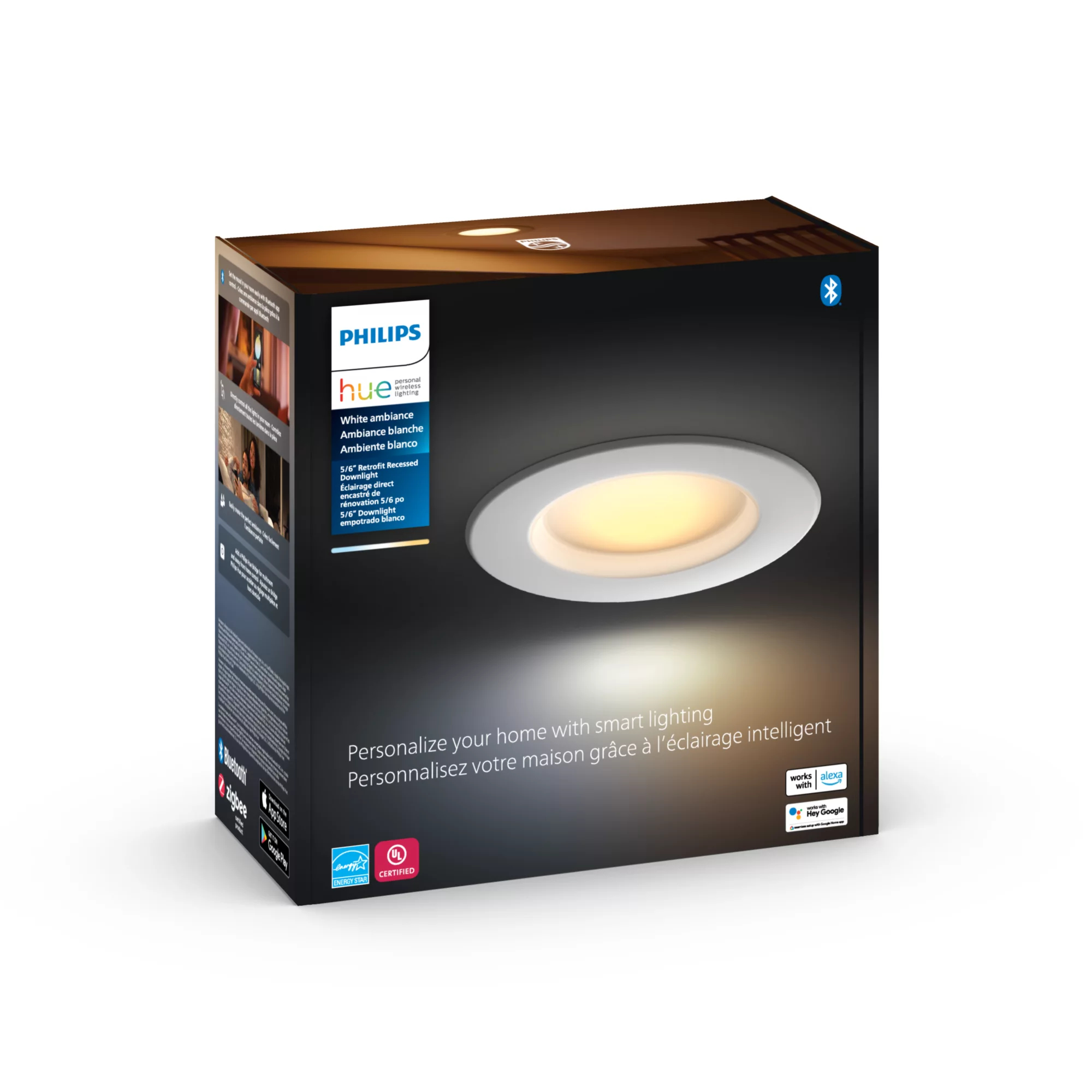 Philips by Signify Philips Hue White ambience 046677578527 smart lighting Smart lighting spot Bluetooth/Zigbee – image 4