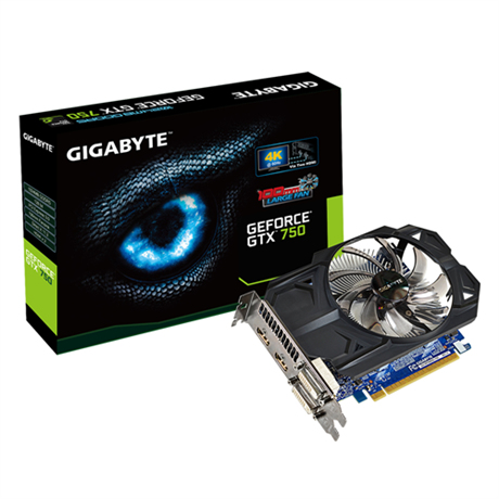 GIGABYTE GVN750OGI-00-G graphics card NVIDIA GeForce GTX 750