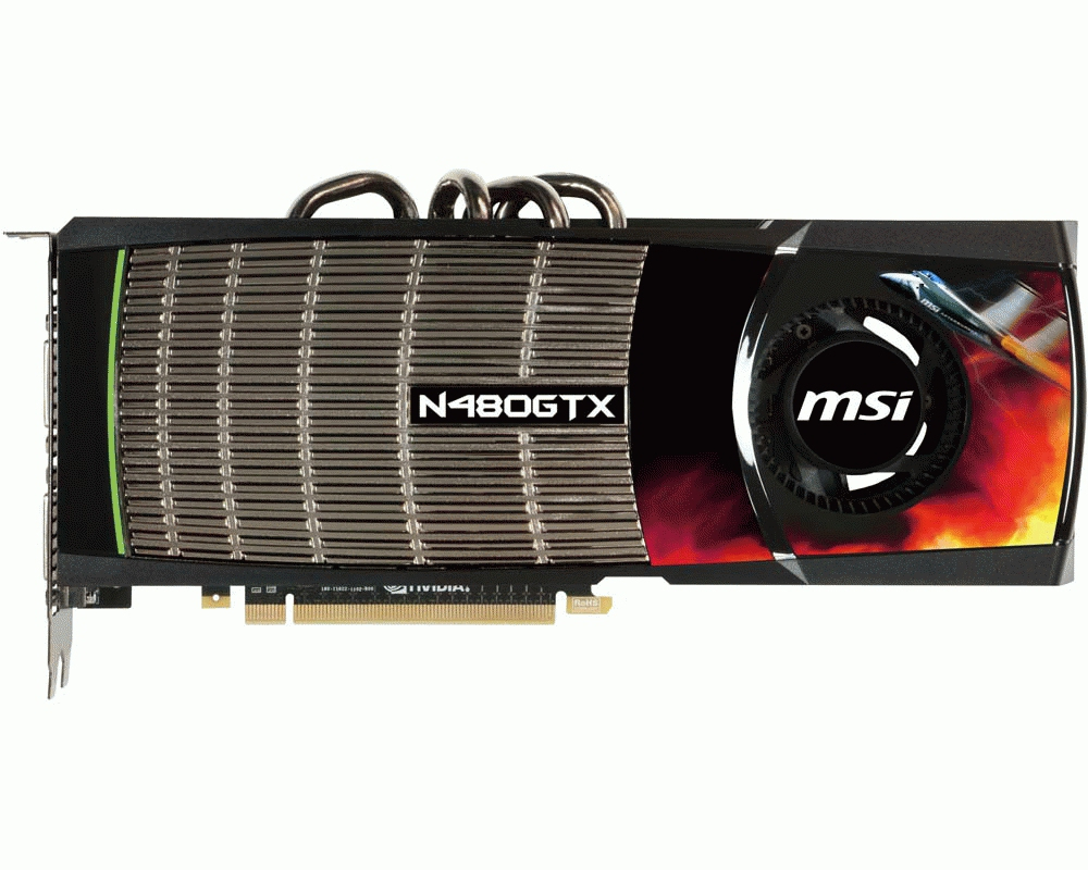 MSI V801-834R graphics card GeForce GTX 480 – image 2