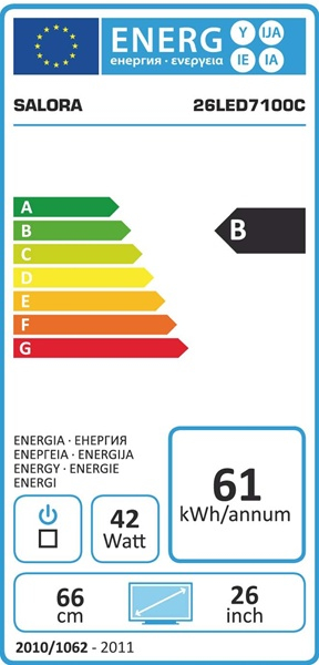 Salora 26LED7100C TV – image 7