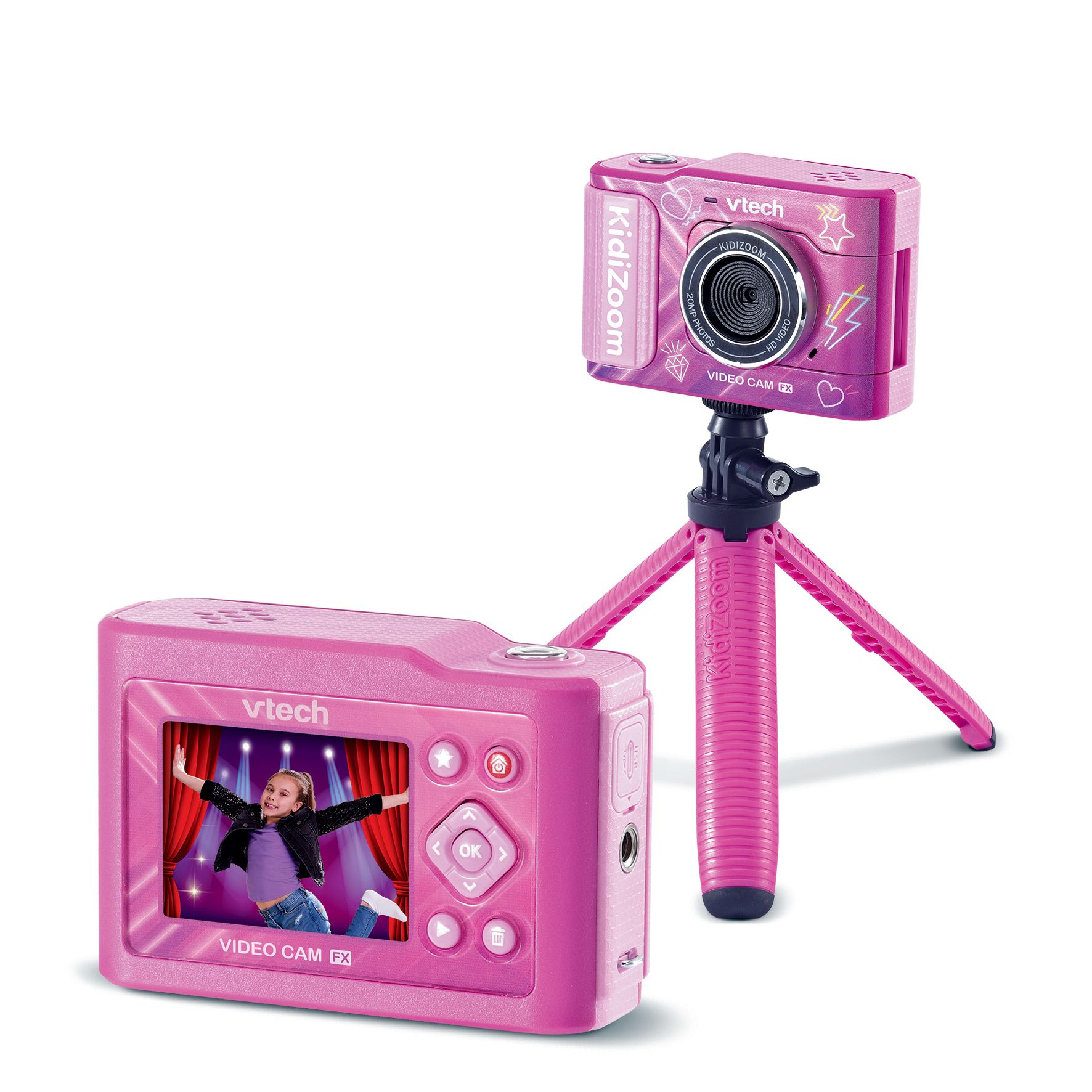 VTech KidiZoom Video Cam FX rose – image 2