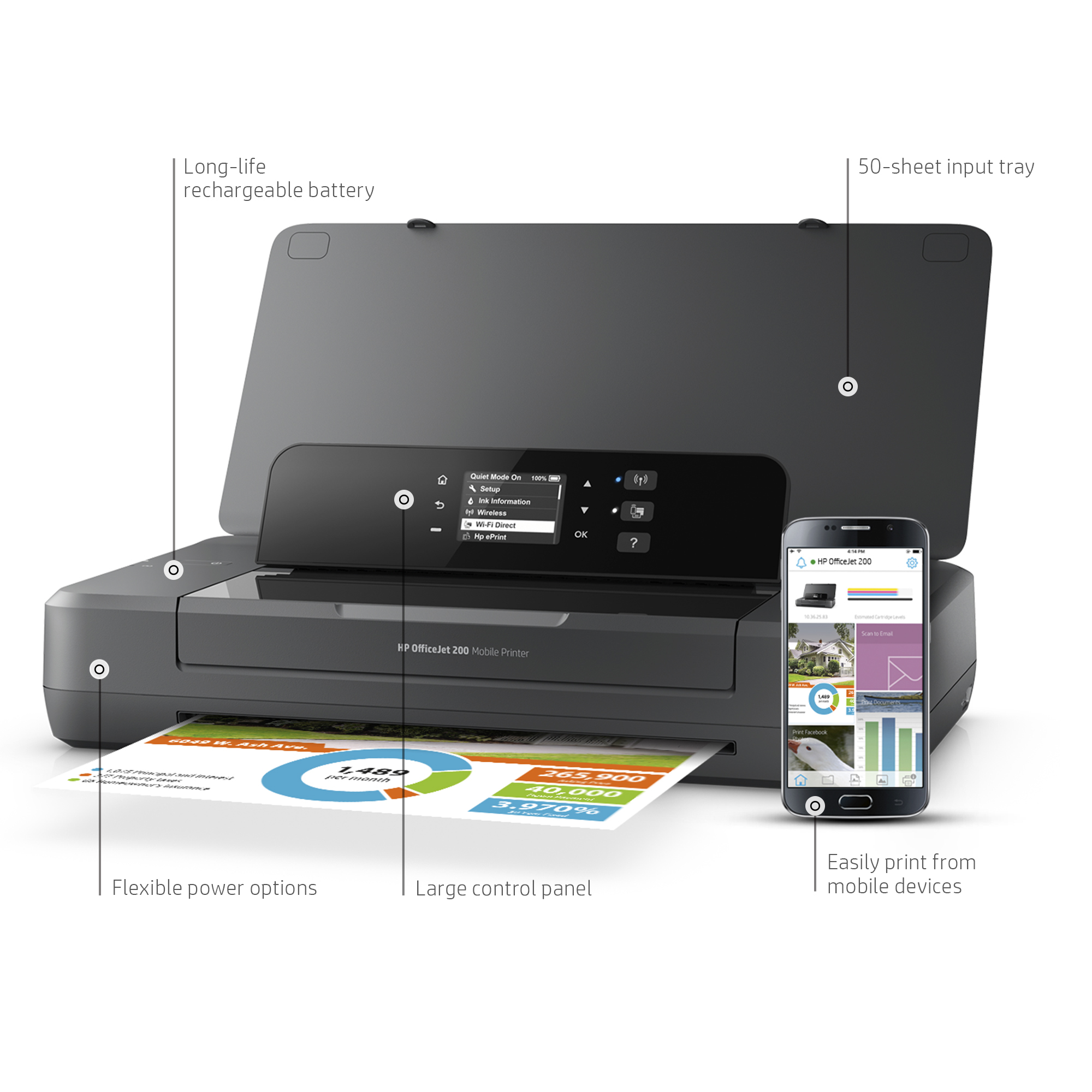 HP OfficeJet 200 Mobile Printer – image 4