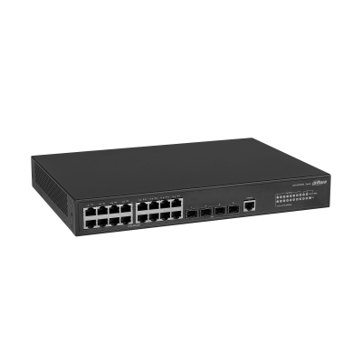 Dahua Technology Access DH-AS4300-16GT4GF network switch Managed L2/L2+ Gigabit Ethernet (10/100/1000) Black – image 2
