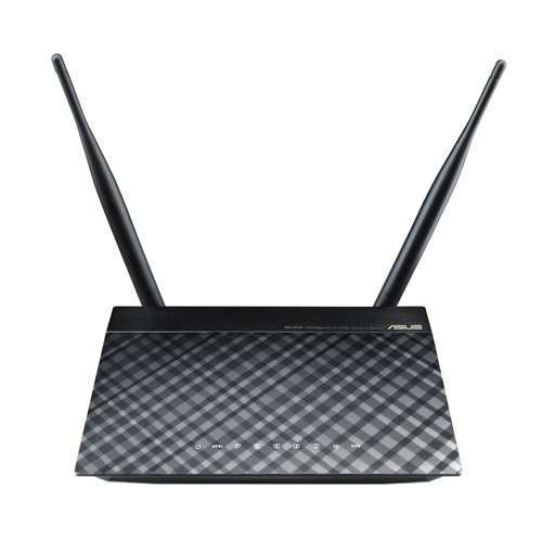 ASUS DSL-N12E wireless router Fast Ethernet Black, Grey