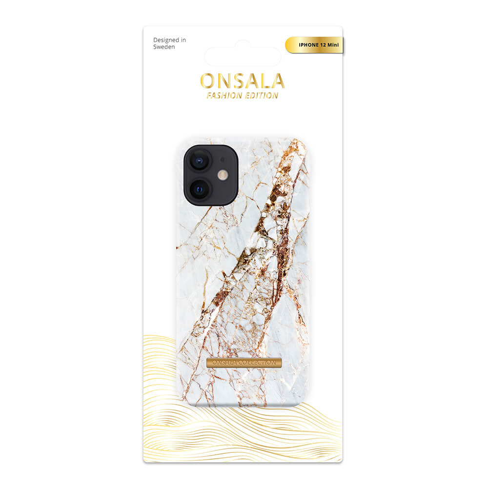 Onsala Mobile Cover Soft White Rhino Marble iPhone 12 – image 2
