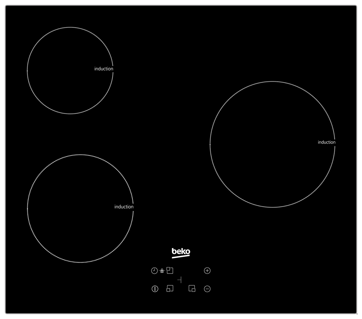Beko HQI63400AT hob Black Built-in – image 5