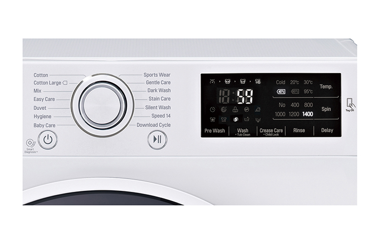 LG F14U2VCN2H washing machine Front-load – image 6