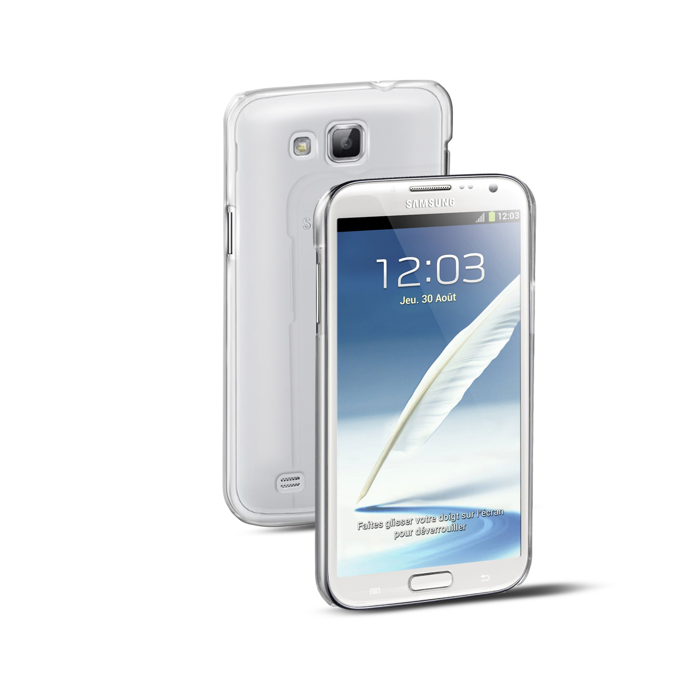 Cellularline INVISIBLECPREMIER mobile phone case Cover Transparent