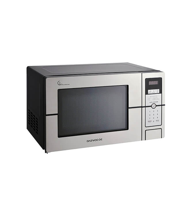 Daewoo KOR-6L5B microwave Black, Stainless steel Solo microwave Countertop – image 3