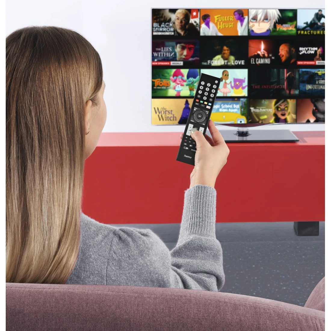 Hama 00221065 remote control IR Wireless TV Press buttons – image 5