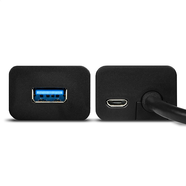 Axagon HUE-S2C interface hub USB 3.2 Gen 1 (3.1 Gen 1) Type-A 5000 Mbit/s Black – image 6