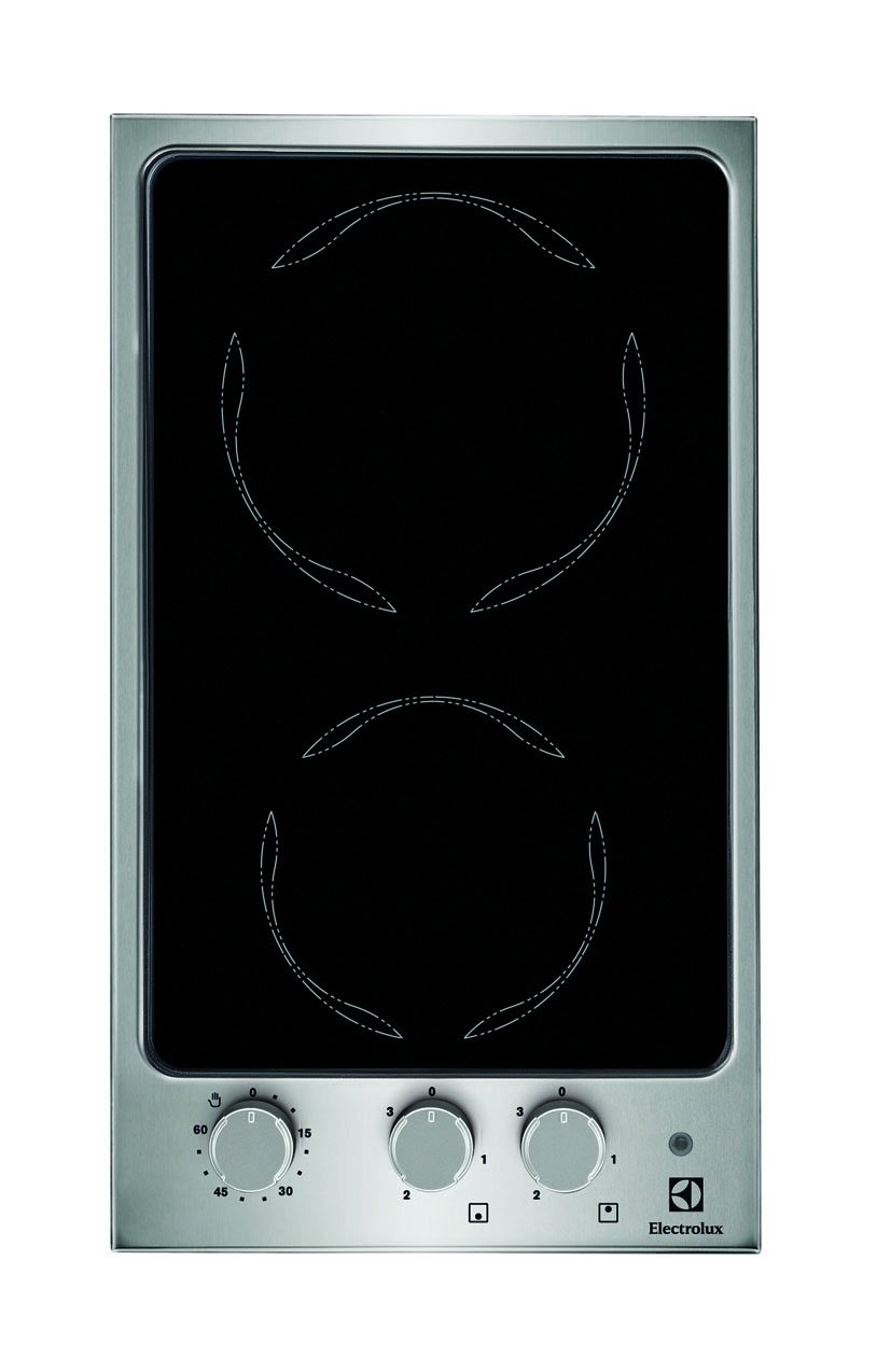 Electrolux EHF3920VOX Black Built-in Ceramic hob 2 zone(s) – image 1