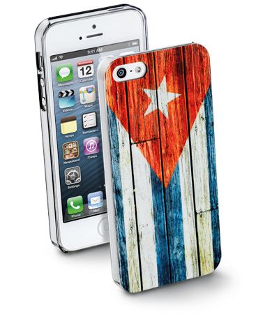 Cellularline FLAGCIPHONE54 mobile phone case Cover Blue, Red, White – image 1
