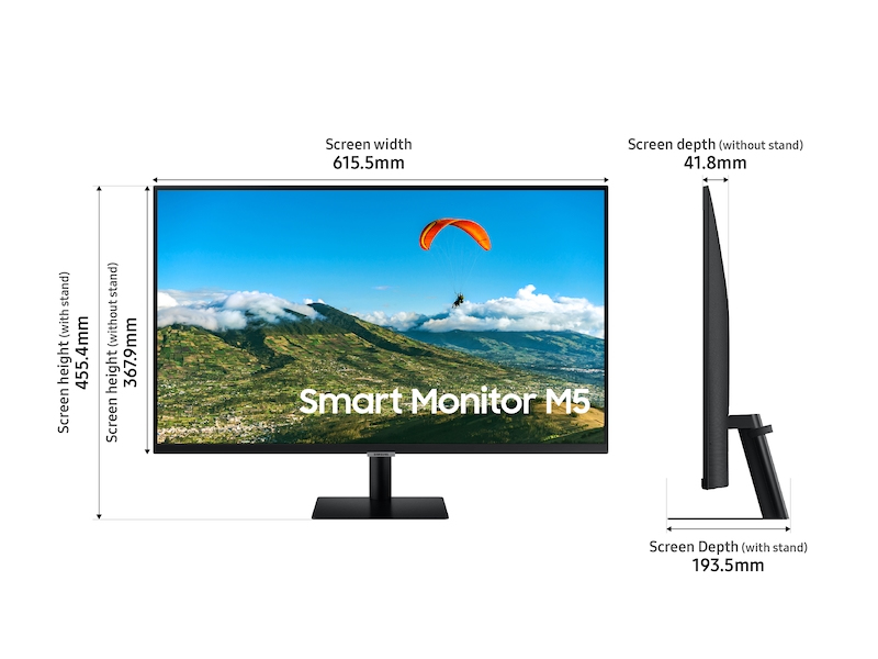 Samsung LS27AM500NNXZA computer monitor – image 2