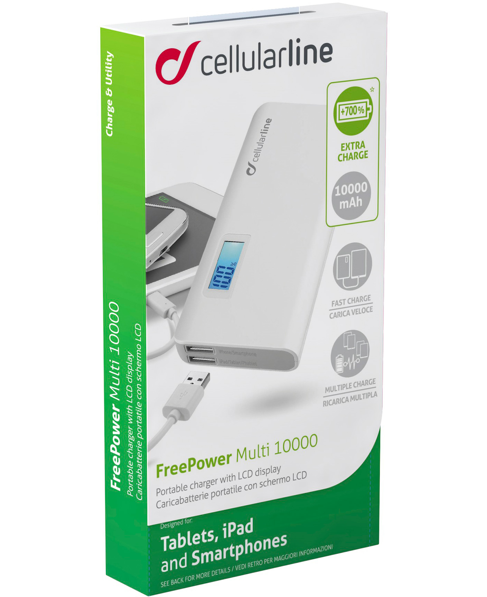 Cellularline Freepower Multi 10000 For Tablets - Universal – image 3