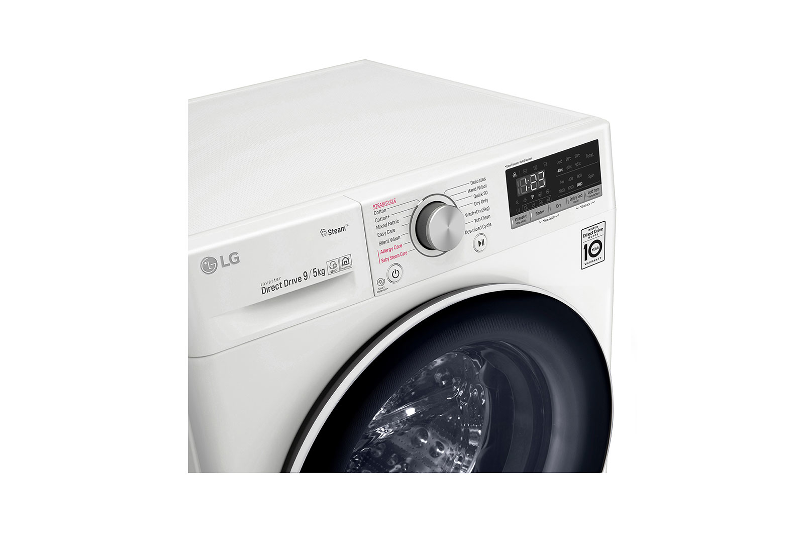 LG F4DN409S1 washer dryer Freestanding Front-load White – image 7