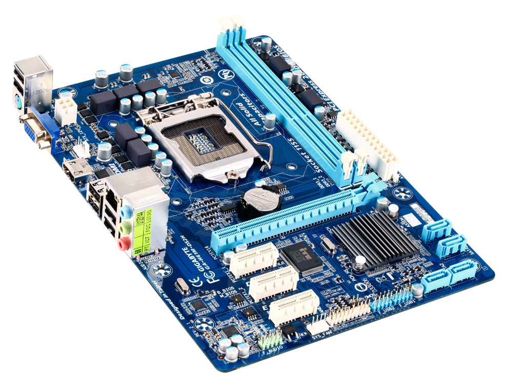 GIGABYTE GA-H61M-DS2H motherboard Intel® H61 LGA 1155 (Socket H2) micro ATX – image 2