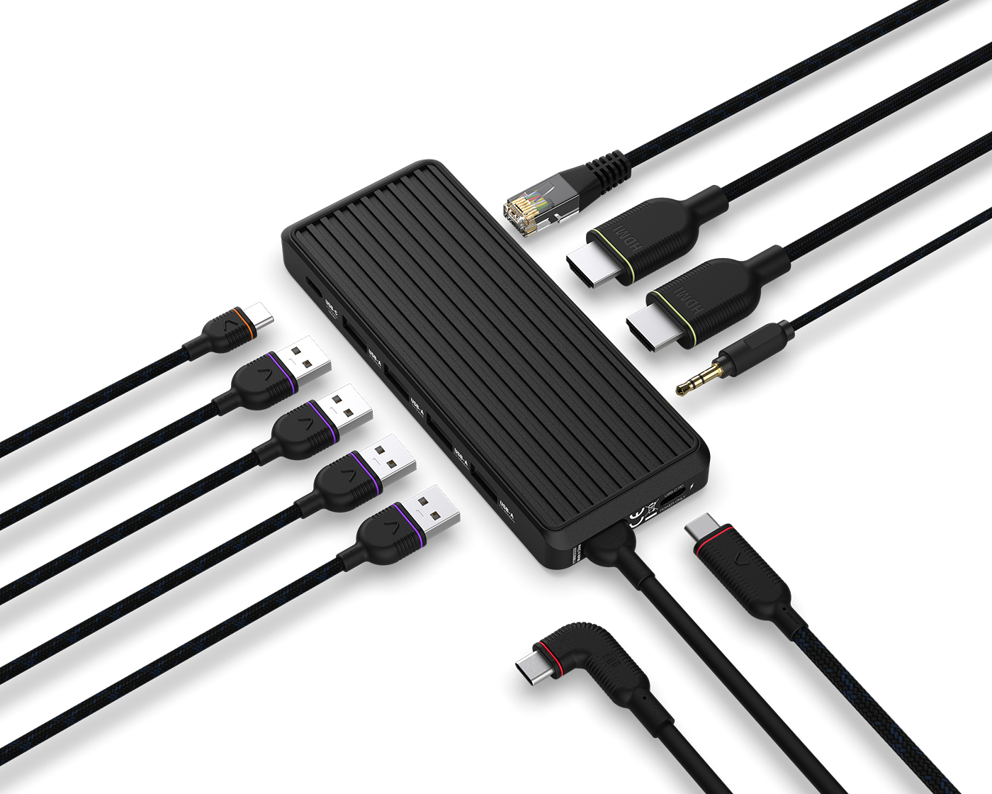 Unisynk 10 Port Dual Display USB-C Hub – image 3