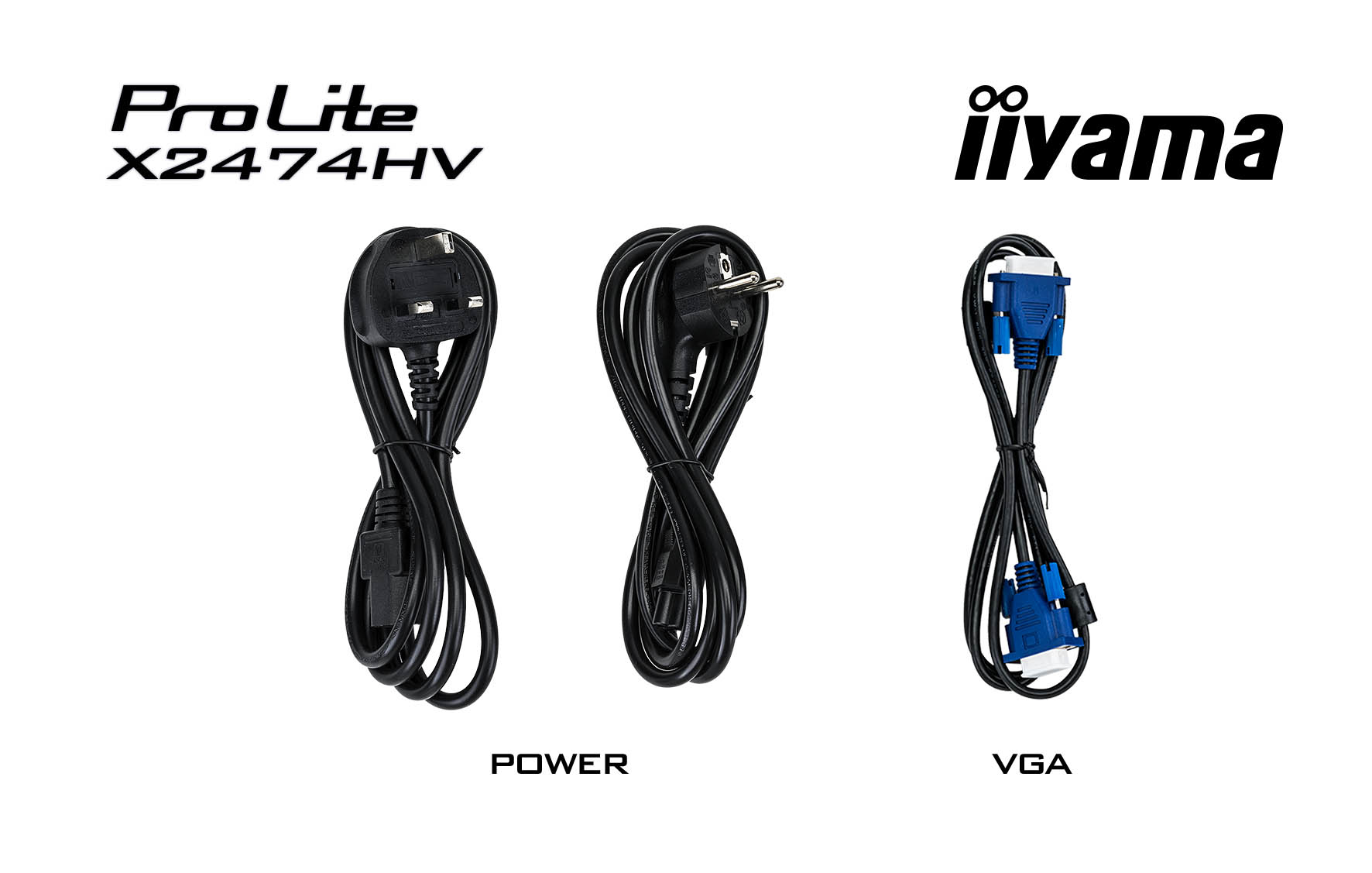 iiyama ProLite X2474HV-B1 computer monitor – image 2