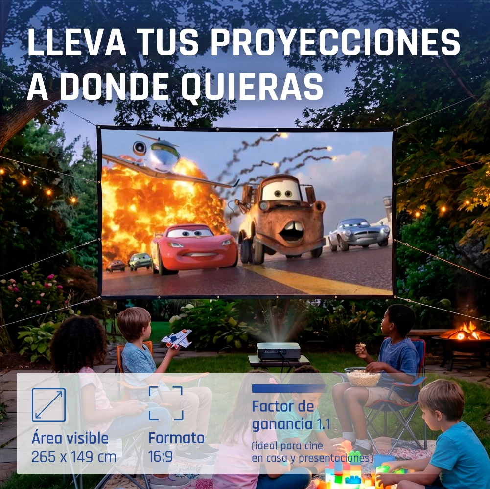 iggual IGG318126 projection screen 3.05 m (120") 16:9 – image 2