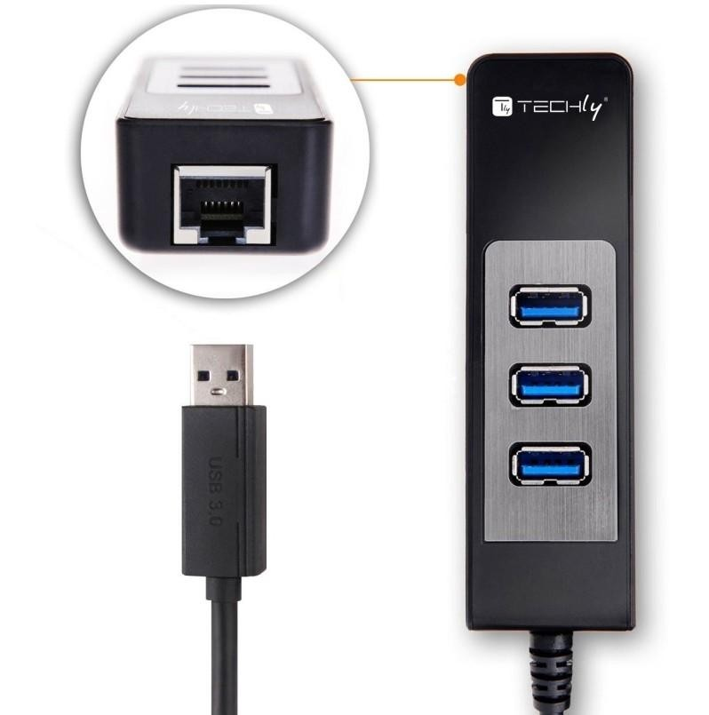 Techly IDATA USB-ETGIGA-3UT – image 3