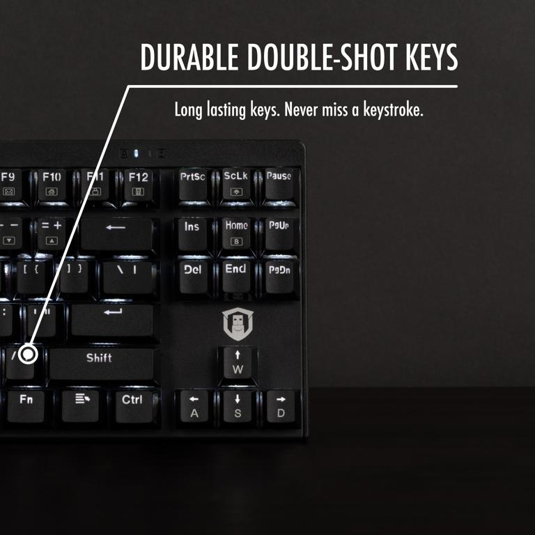 Plugable Technologies USB-MECH87RW keyboard Gaming QWERTY English Black – image 2