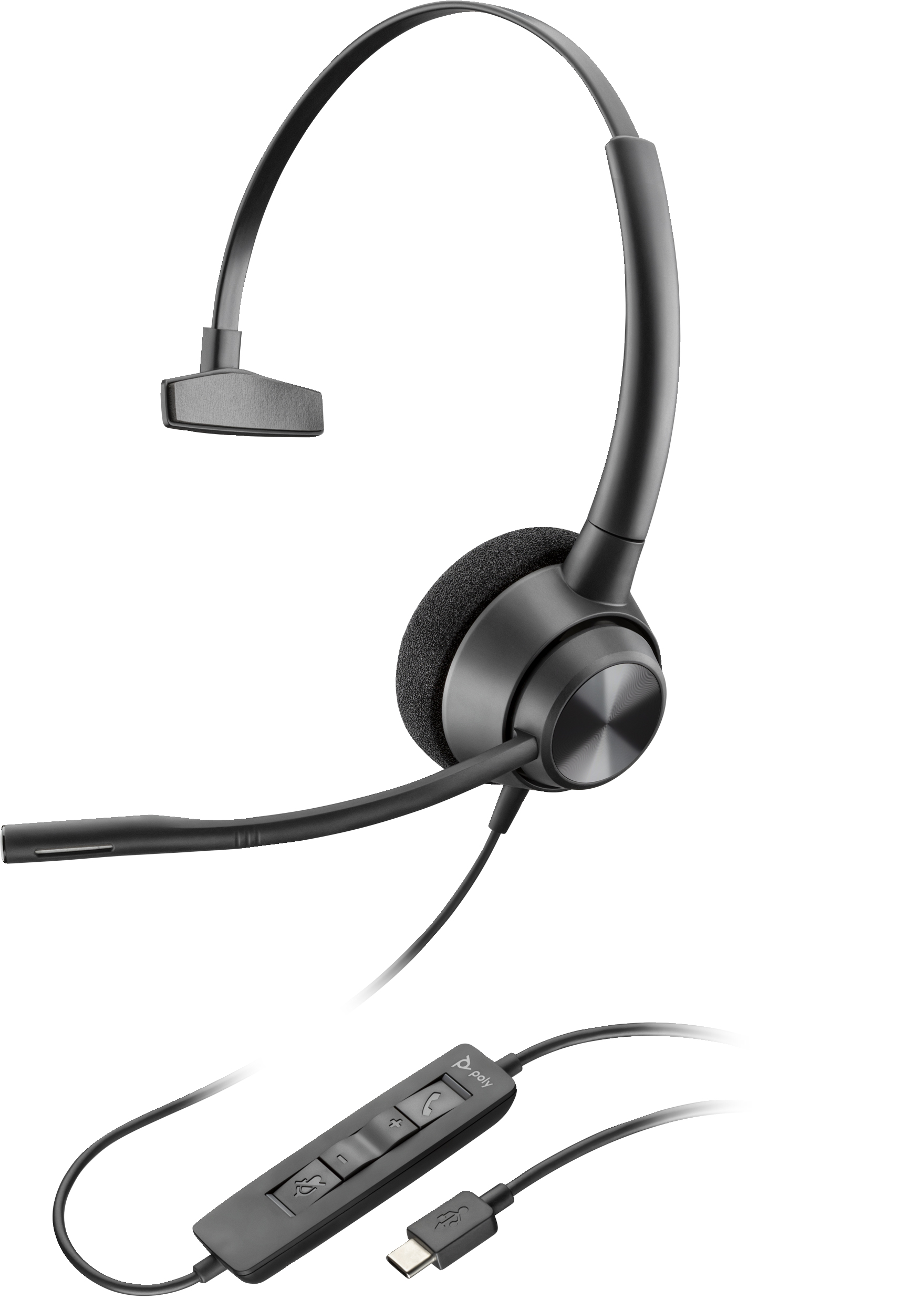 POLY Micro-casque EncorePro 310 monaural USB-C TAA