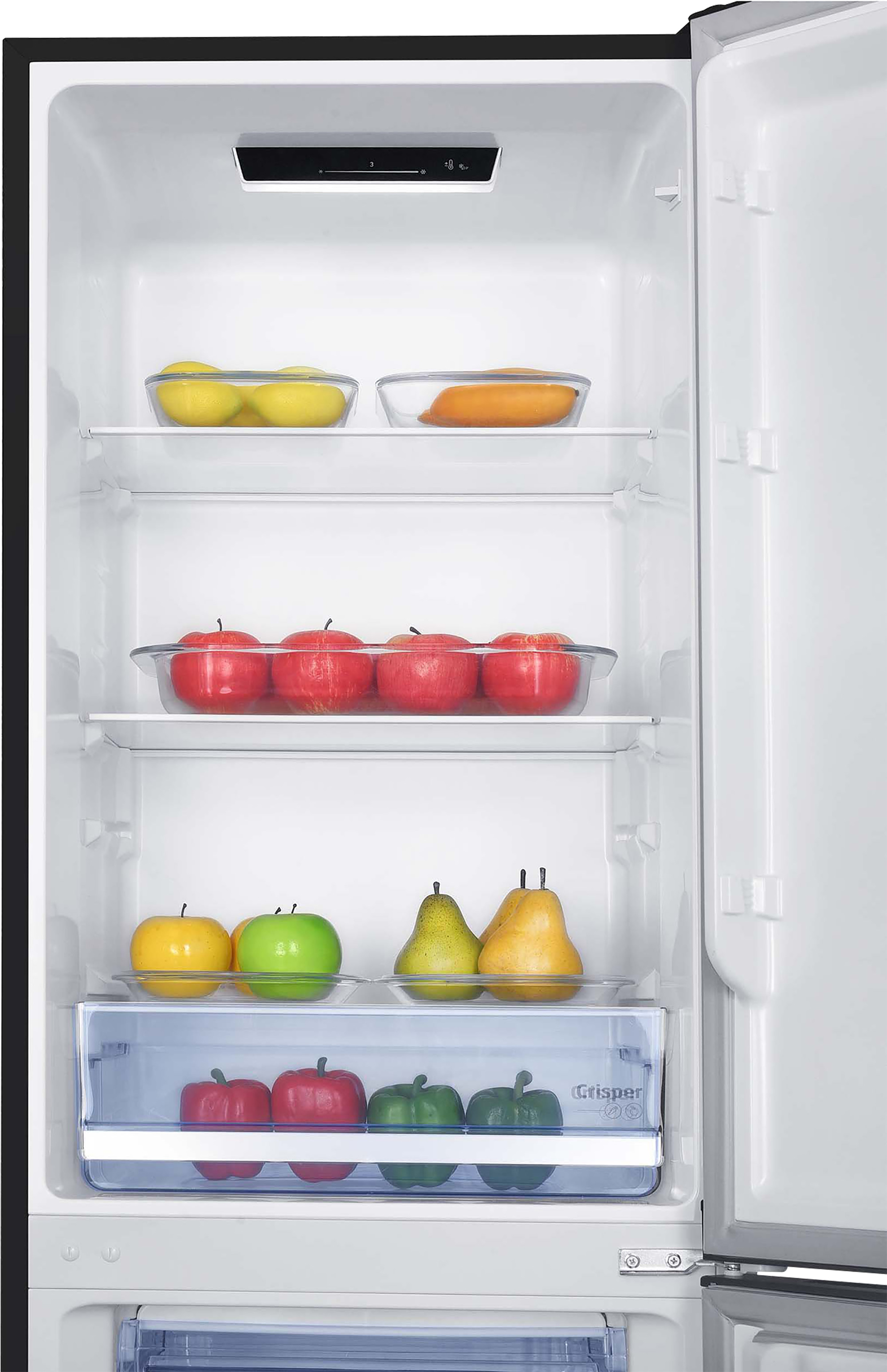 Beko CSE4581B Freestanding Fridge Freezer with Large Salad Crisper – image 2