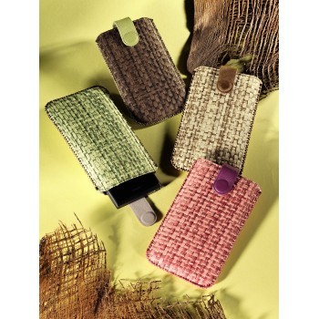 Hama Braid mobile phone case Sleeve case Brown – image 2