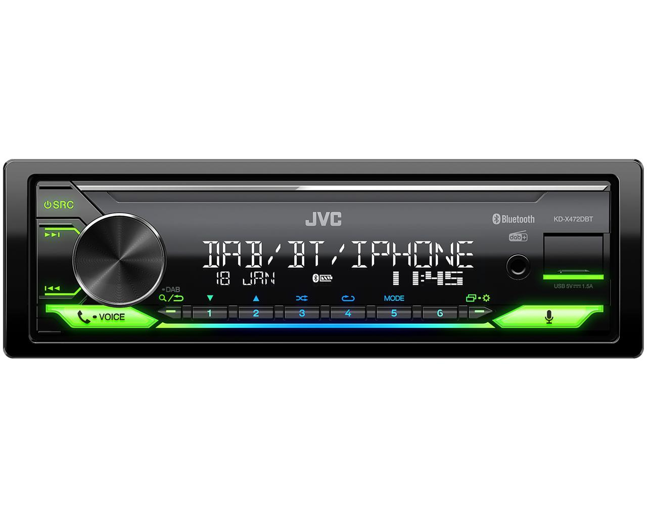 JVC KD-X472DBT Black – image 3
