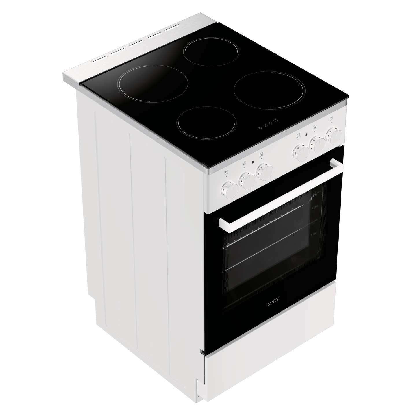 Candy C-COMPACT CVFA54MC1W Freestanding cooker Electric Ceramic hob White – image 5